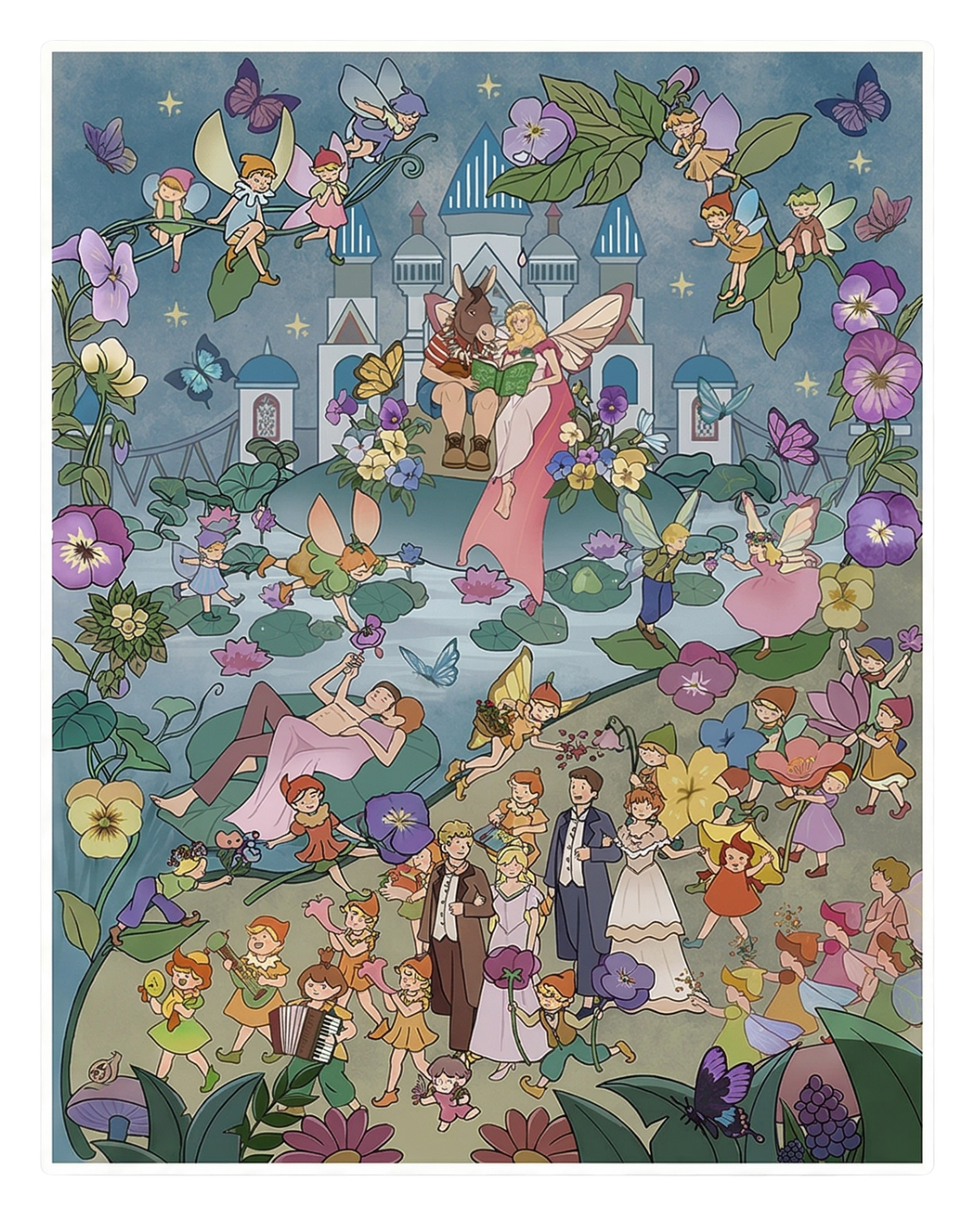 90MINS STICKER THERAPY COLLECTION FOR SCENERY STICKERS TO RELAX THE MIND HOBBY